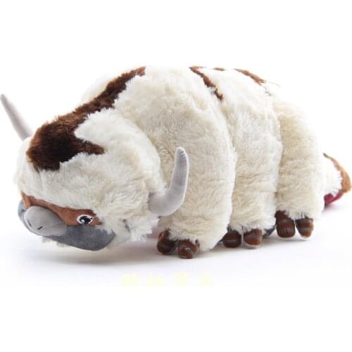 New 20 Inch Big Size Anime Movie Avatar The Last Airbender Appa Plush Toys TV Rare Peluche Minion Stuffed Animal Doll Kid Toy