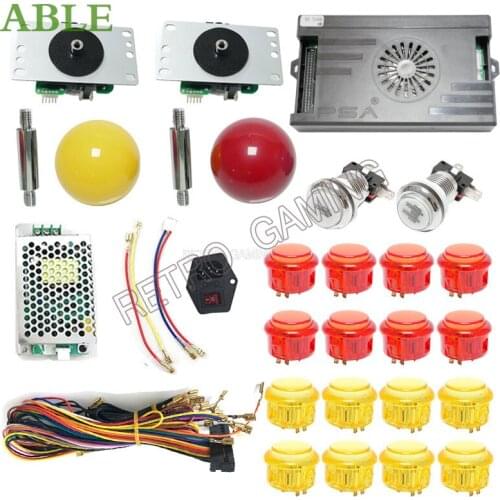 New Pandora 9S Box 3160 in 1 DIY KIT Cassette button with light Detachable joystick for Retro Arcade Game Console arcade cabinet