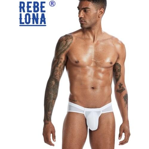 Rebelona Mens Silk Briefs