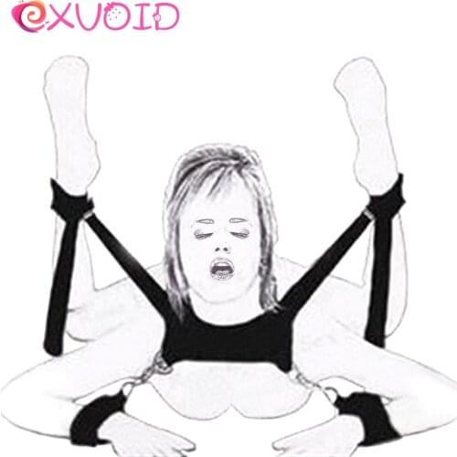 EXVOID Ankle Cuffs Kit Handcuffs Sex Toys For Couples Flirting Sex Shop BDSM Bondage Slave Restraints Adult Games