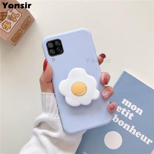 For Huawei P40 Lite P 40 Lite Silicon Case Cartoon Phone Holder Cover For For Huawei P40 Lite Nova 6 SE 7i Ring Stand Cases