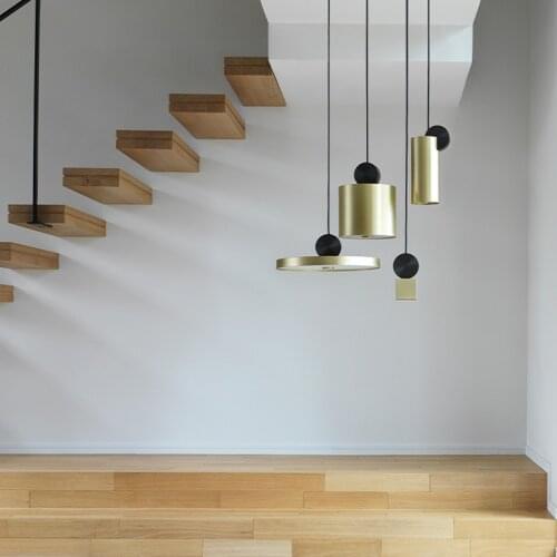 Nordic pendant light loft pendant lamp colorful modern pendant ceiling lamps living room bedroom illumination hanging light s