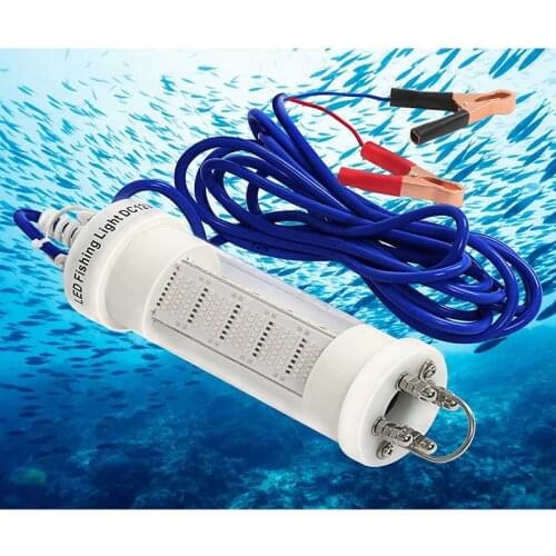 LED Underwater Night Fishing Boat Lights DC12V or 24V 140W 5M Cable Attracting Fishes LED Dock Light