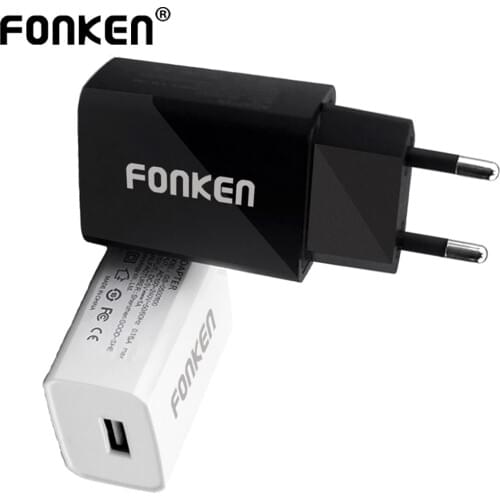 FONKEN USB Charger 5V 1A Universal Phone Charge 5W Portable Wall Charger USB Power Adapter Charging Mobile Phone Charge Chargers