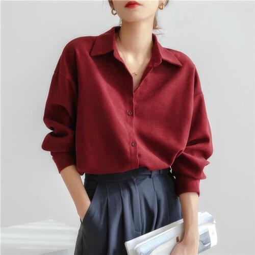 UVRCOS Women's Corduroy Shirts