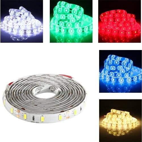 2M Waterproof LED light bar 120-5630 SMD Strip Light Garland Decoration for Car / Bike DC 12V (Red)