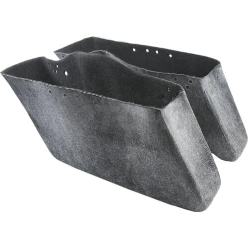 Motorcycle Saddlebag Insert Carpet Liner For Harley Touring road glide road king ultra street glide electra glide 1993-2013