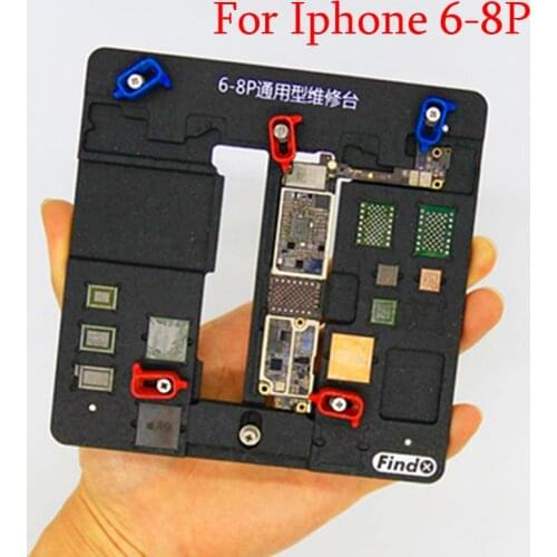 High Temperature IC Chip Motherboard Jig PCB Holder For iPhone 8 8P 7 7P 6 6P 6S 6SP Mobile Phone Repair Tools Kit