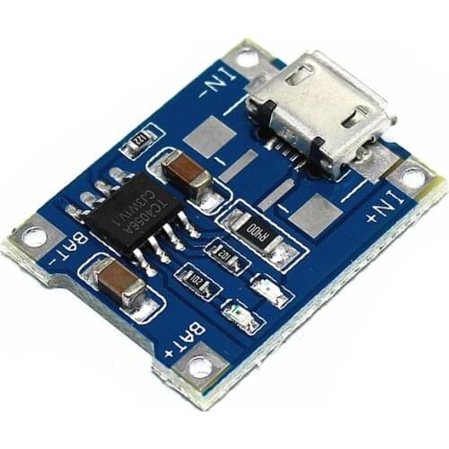 10pcs/lot TP4056 1A charging board charger module lithium battery DIY Mini USB Port MICRO USB