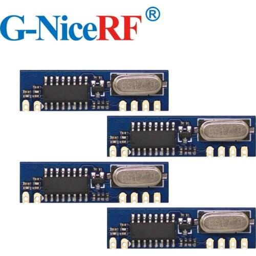 15pcs/lot Strong Drive Super Heterodyne SRX887 433MHz ASK Wireless Data RF Receiver Module