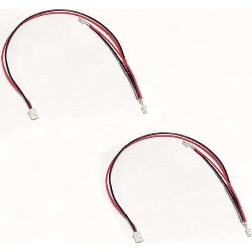 2pcs 1/16 RC Car Spare Parts Headlight with 3mm Lamp Beads Working Voltage 3V PH 2.0 Connector White Light for Mini Jimny Car