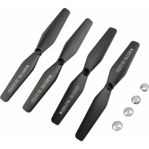 4PCS Propeller for VISUO XS809 XS809S XS809W XS809HW 8807 8807w Aircraft Spare Parts Drone Blade Black