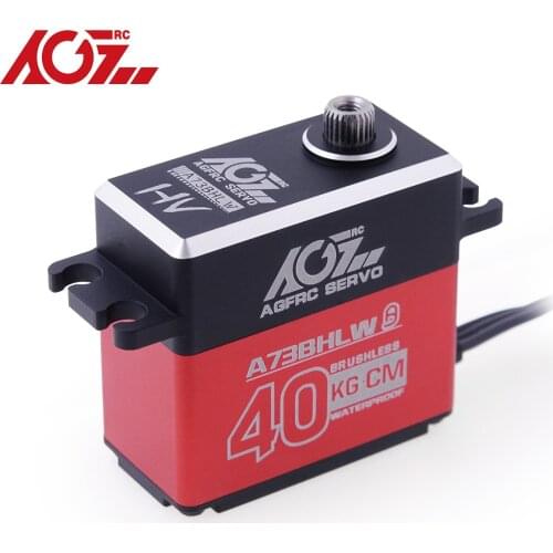 AGFRC A73BHLW HV 40KG High Torque Brushless Waterproof Digital Standard Servo For 1/10 RC Buggy Car