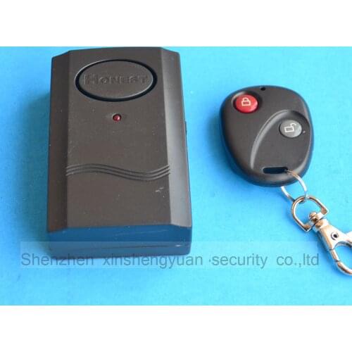 Wireless 120dB Vibration Alarm with Remote Control for Door Window Detector Anti-Burglar Theft Alarm System for Indoor Safety