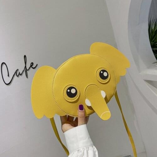 Disney animation cartoon Dumbo Lady cute one-shoulder messenger mobile phone bag fashion travel lipstick powder coin bag