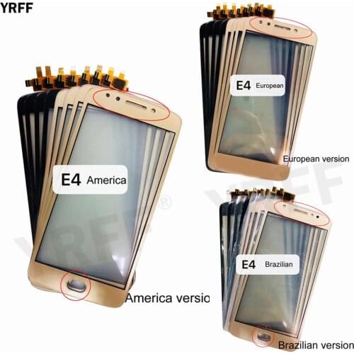For Motorola Moto E4 XT1766 XT1763 Europe/America/Brazil version Touch Screen Digitizer Sensor Glass Panel Replacement