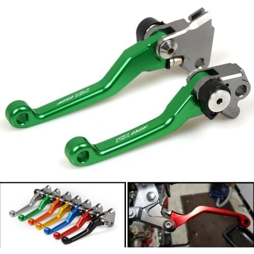 For Kawasaki KXF250 KXF 250 KX 250 F KX250F KX 250F 2004-2012 2005 2006 2007 CNC Pivot Brake Clutch Levers Motorcycle Dirt Bike