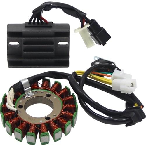 Motorcycle New Stator Coil Voltage Regulator Rectifier High Quality Parts For Suzuki GN250 GN250E TU250 32101-38302 32800-29B00