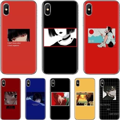 Sad japanese Anime puzzle aesthetic Best Silicone Phone Case For ZTE Blade A520 A512 A452 A602 A5 2019 V6 V7 V8 V9 V10 Lite Viat