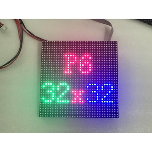 SMD3535 rgb p6 led module in led display / P6 led screen module waterproof IP67 / p6 outdoor smd led module 192mmx192mm