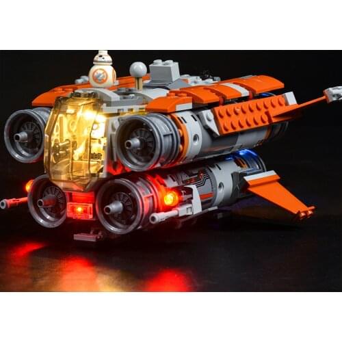 LED light up kit for 75178 and 05111 The Jakku Quadjumper (block designer not included)
