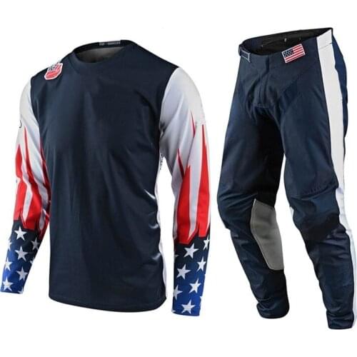 Sprint Race Suit Motorbike MTB BMX Bike Offroad Gear Set Motorcycle Racing Gear Set Mens Kits