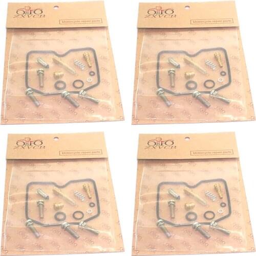 4set for GPZ400A 1985 GPZ400 A Motorcycle Carburetor Repair Kit