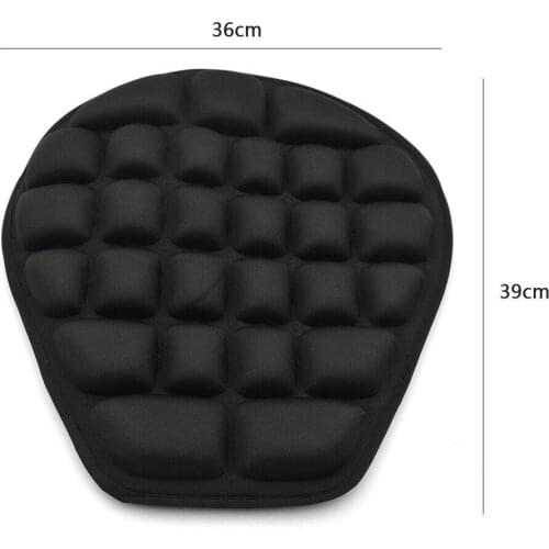 Motorcycle inflatable decompression airbag cushion three-dimensional air cushion cover shock absorption bobber motorcycle