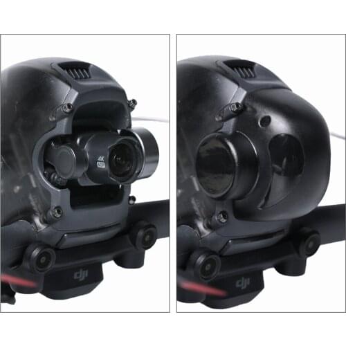 Suitable For DJI FPV Lens Protection Olecranon Integrated Gimbal Anti-Knock Protection Dust Cover Through Machine Accessories
