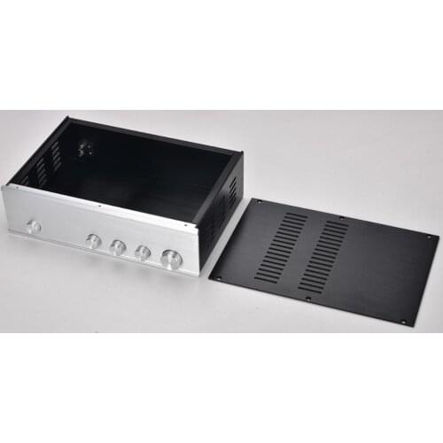BZ3109 all aluminum amplifier chassis / Tube amp / Pre-amplifier shell / AMP Enclosure / case / DIY box (314*91*209mm)
