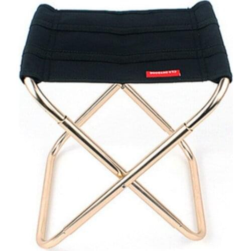 Portable Aluminum Folding Chair Stool Seat Outdoor Fishing Camping Picnic Padded Outdoor Folding Chair Fishing