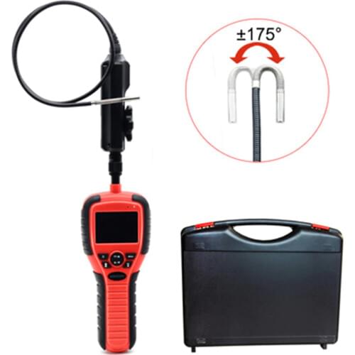 Industrial endoscope 6mm 1080P high-definition digital borescope camera 2.7-inch LCD screen snake-shaped video inspection camera