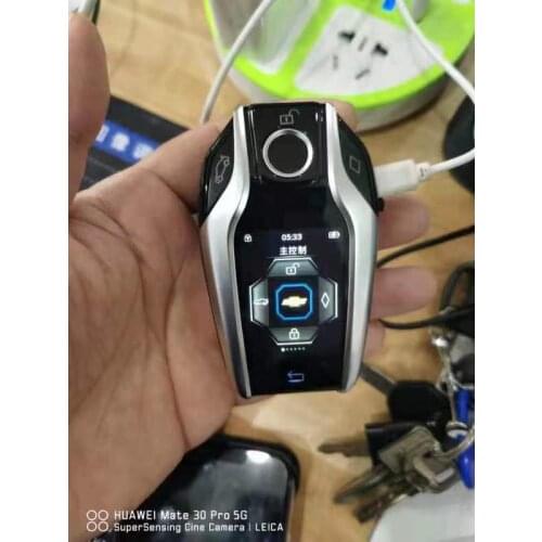 PKE LCD remote control for one Button Start Stop for BMW for Benz with LOGO