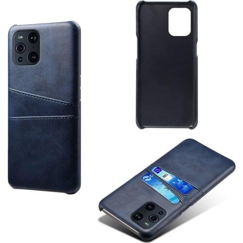 Luxury Leather PU Cover For OPPO Find X3 Pro Lite Realme X7 GT Neo Card Slots Case For Reno 4 5 Pro A94 A93 A74 A55 A54 5G Funda