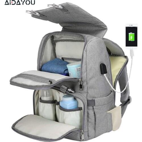 Diaper Bag Backpack Large Capacity Baby Nappy Bag Travel Large Capacity Waterproof Durable Stylish for Woman bag117