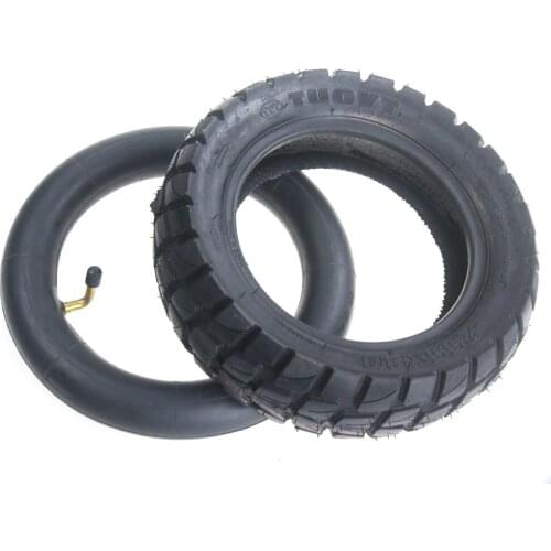 10 Inch TUOVT 255*80 Pneumatic Inflatable Thicken Cover Tire with Inner tube for Grace 10 Zero 10X Electric Scooter Accessories