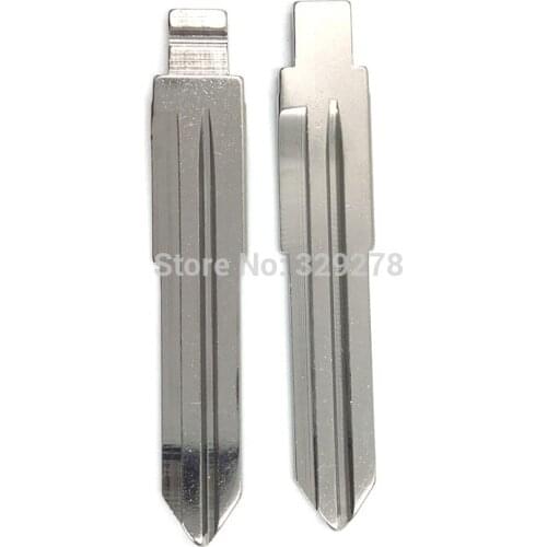 10pcs/lot NO.09 Metal Blank Uncut Flip KD Remote Key Blade Type #09 for Mazda for Toyota Key Blade NO. 09