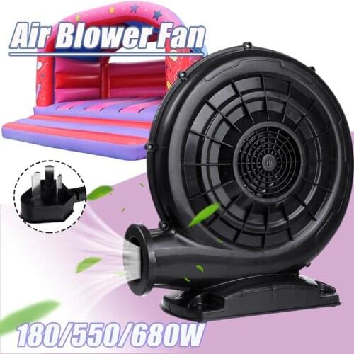 180W/550W/680W 220V Household Electric Air Blower Powerful Barbecue Centrifugal Blower Inflatable Blower Fan for Wedding Party