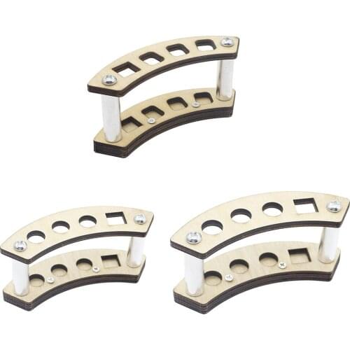 4 Slots Craft Hand Tool Tool Holder Tool Holder Wooden Stand