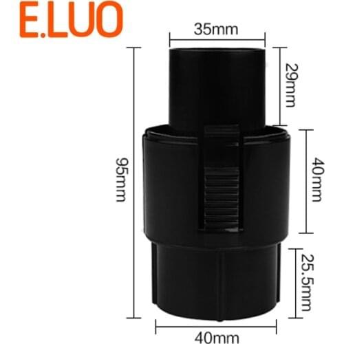 Vacuum cleaner Adapter inner diameter 32mm PP Plastic Connector With Good Quality For Accessories Of Idustrial Vacuum Cleaner