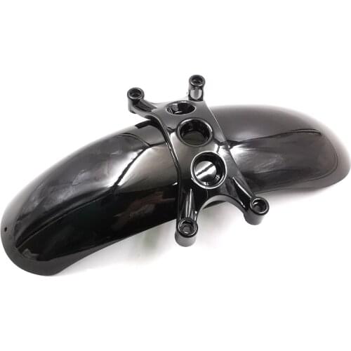 Motorcycle Plastic Bright black Front Fender Mudguards For Harley Forty Eight 48 X48 XL1200X XL 1200 XL1200 2010-2017