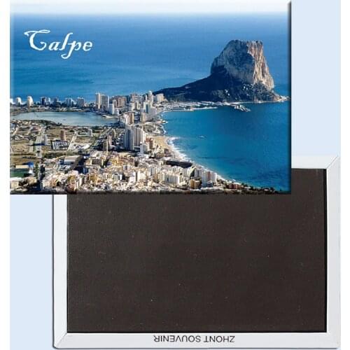 Calp, Spain, by the Mediterranean Sea Fridge Magnets 21672 Resort Souvenir