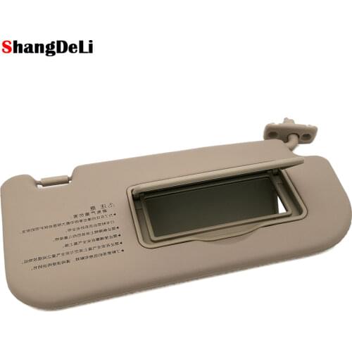 For For Kia Sportage 2005 - 2010 Car Interior Sun Visor Right Side With Mirror Car Sunvisor Beige Color