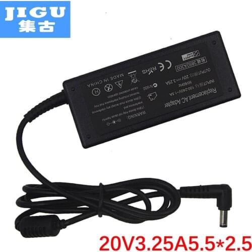 JIGUfor Lenovo 20V 3.25A 5.5*2.5 G470 IdeaPad B460 G460 G470 G560 B470 IDEAPAD B570 G360 G450 G455 G460 G465 G470 G475 G480 G485