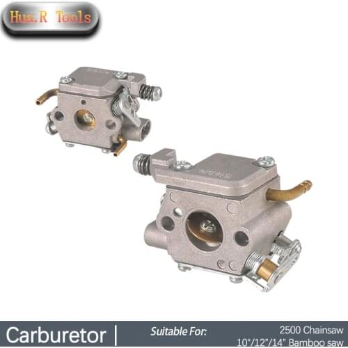 High Efficiency Carburetor Replacement For 2500 Chainsaw 10“/12”/14” Bamboo saw ZAMA Hedgerow Pruning Trimmer