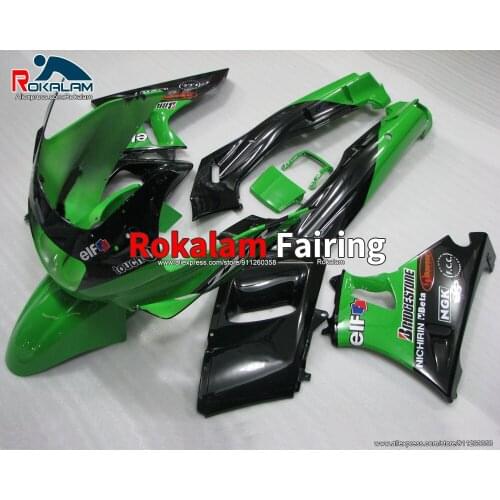Bodywork For Kawasaki ZZR400 1993 2003 ZZR 400 94 95 96 97 98 99 00 01 02 Black Green Motorcycle Fairings (Injection Molding)