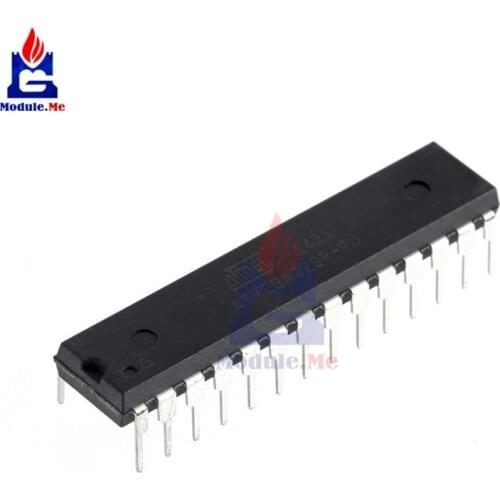 1 PC ATMEGA328P ATMEGA328 ATMEGA328P-PU DIP-28 Microcontroller For Arduino UNO Bootloader Microcontroller Module IC Chips