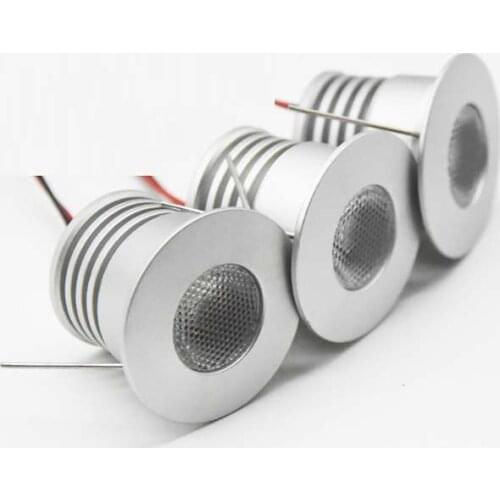 Boat Marine 1W 2W 3W 4W AC 110V 220V 240V Mini LED Spotlight DC 12V-24V Lamps for Kitchen Spot Lighting Cabinet Bulb Lamp Kit