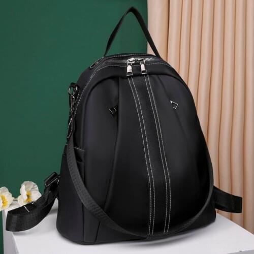 Women Fashion Simple Backpack High Quality Oxford Backpack for Teenage Girls Female Tracvel Bag Handbag Womens Backpack