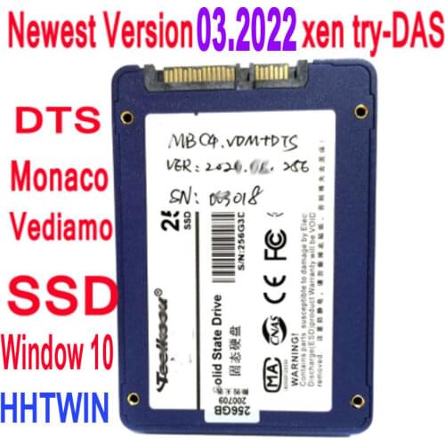 Newest 2021.06V Full software for MB STAR C4/C3/C5 SSD/HDD Fit For Most laptop as D630/CF19/CF30/X200/T420 with x-enty-HHTWIN